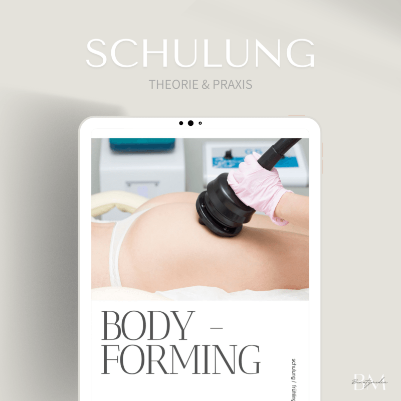 Schulungsunterlagen für Bodyforming: Körperformung und Straffung effizient erlernen.