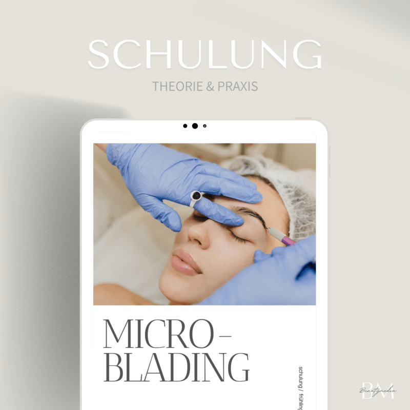 Augenbrauen modellieren mit professionellen Microblading Schulungen.