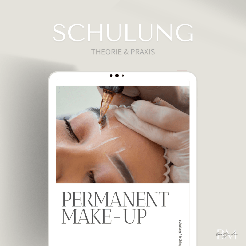 Professionelle Permanent Make-up-Schulung für dauerhafte Schönheit.