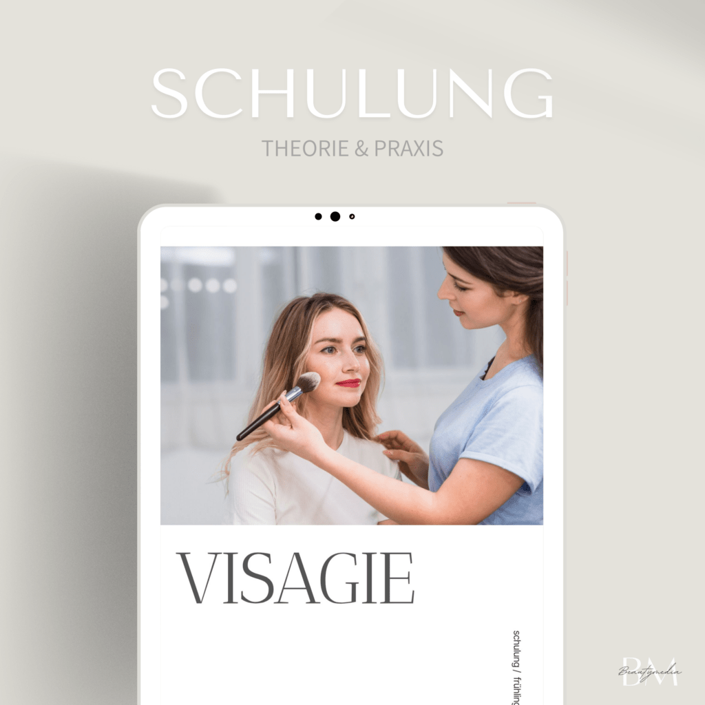 Visagie-Schulungsunterlagen für perfekte Make-up-Techniken und kreative Looks.