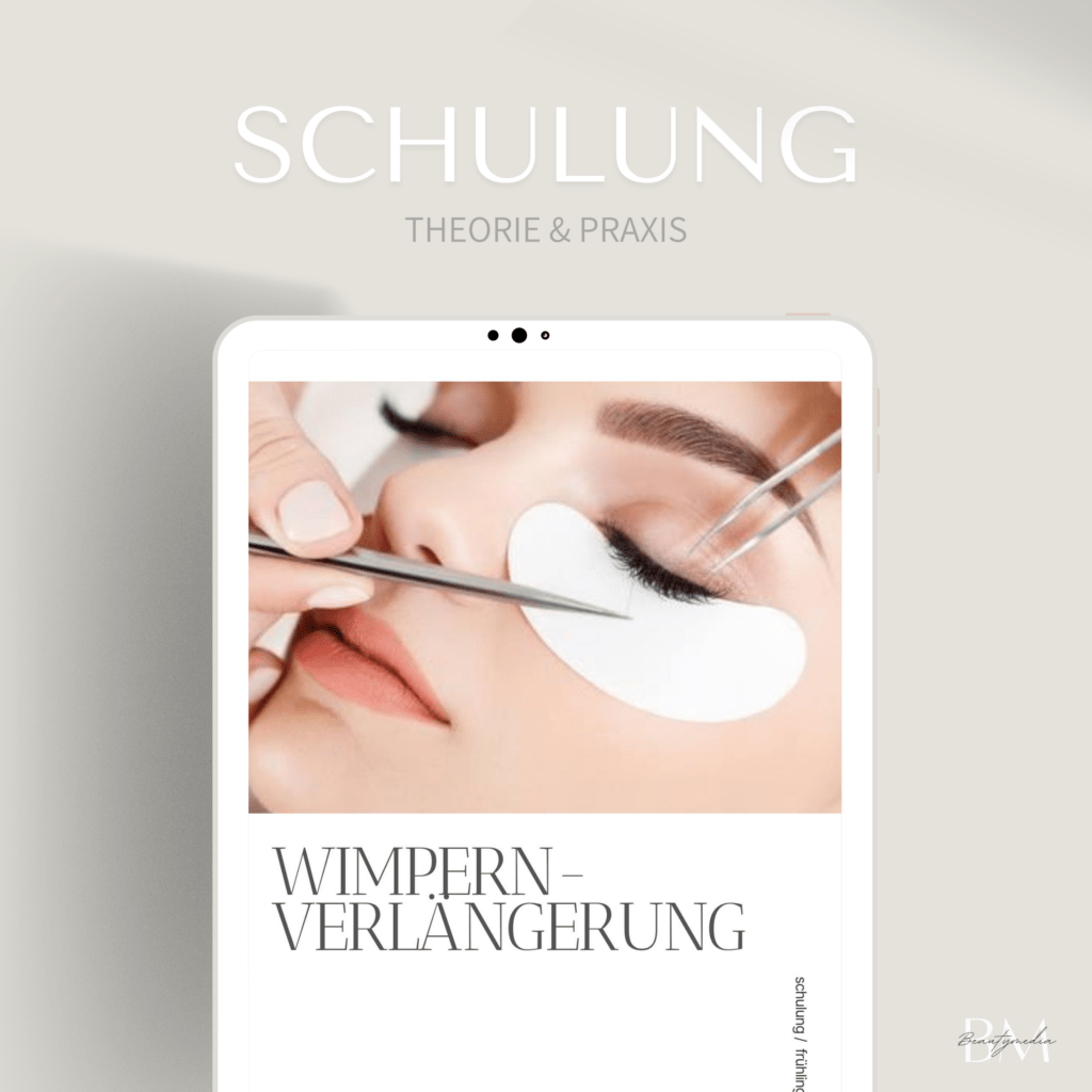 Erlernen Sie die Grundlagen der Wimpernverlängerung und Wimperntechnik.
