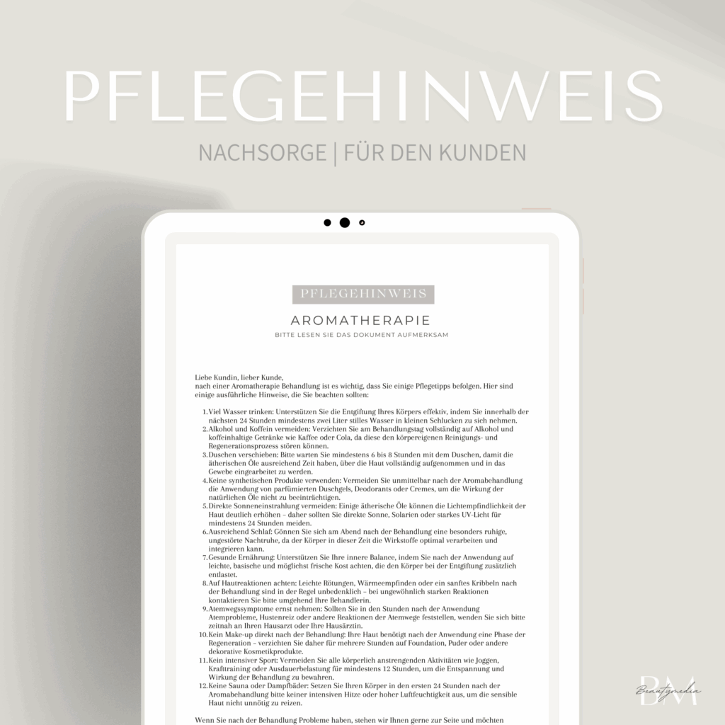 Aromatherapie ist eine beliebte Behandlungsmethode zur Förderung von Wohlbefinden und Entspannung durch den gezielten Einsatz ätherischer Öle. Dabei werden natürliche Düfte verwendet, um Körper, Geist und Seele positiv zu beeinflussen.