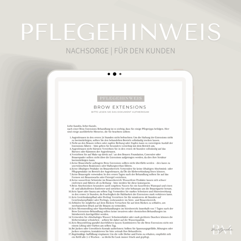 Brow Extensions Microneedling ist eine innovative Methode zur Optimierung und Verdichtung der Augenbrauenpartie durch gezielte Mikroverletzungen und die Anwendung hochwertiger, natürlicher Wirkstoffe.