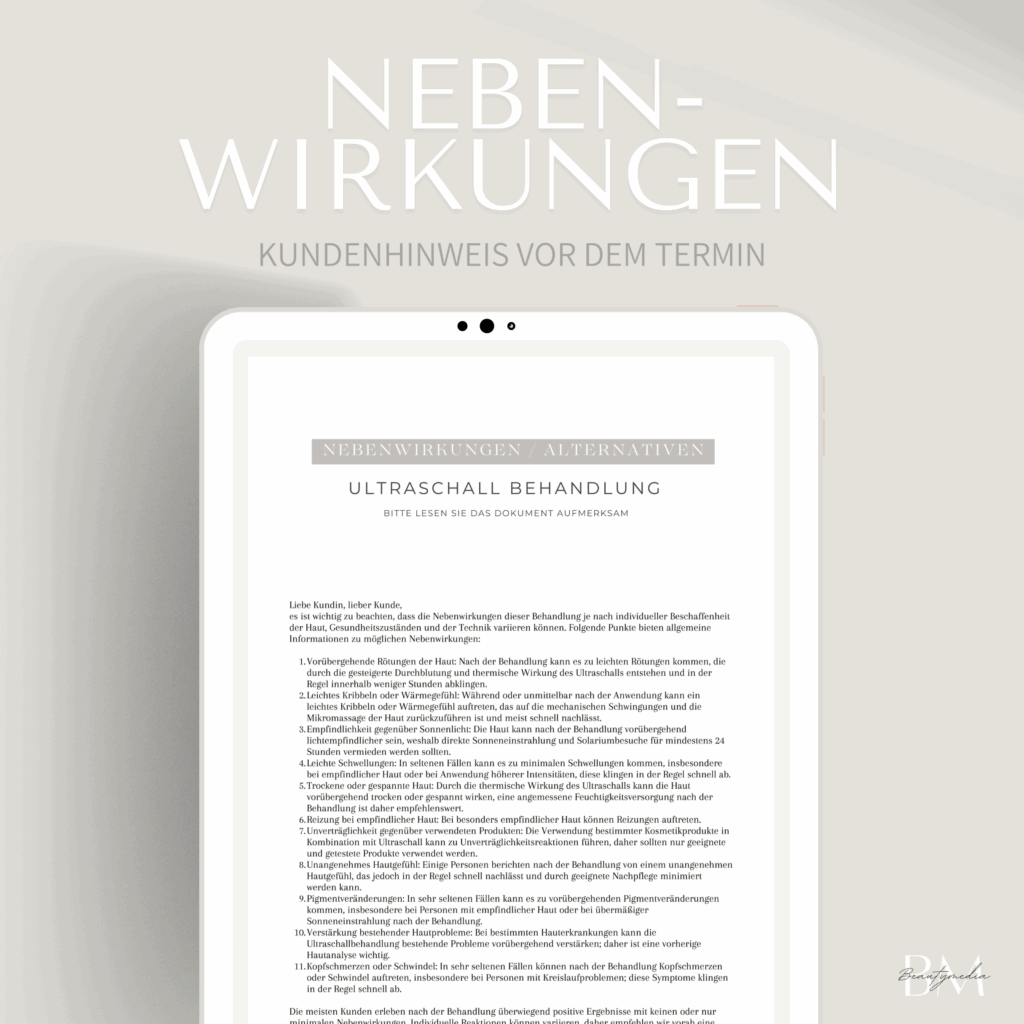 Ultraschall ist eine immer häufiger angewandte Methode zur Körperkonturierung, bei der Ultraschallwellen verwendet werden, um Fettzellen gezielt zu zerstören und so das Erscheinungsbild von Cellulite und überschüssigem Fett zu verbessern.