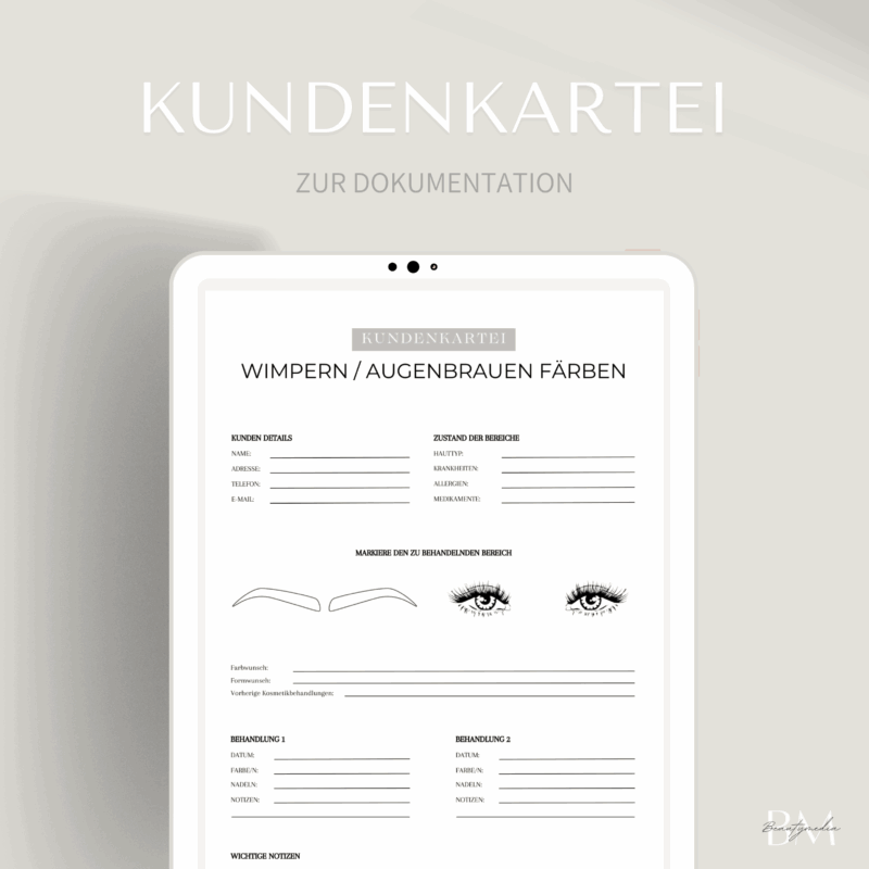 Die Wimpern- und Augenbrauenfärbung ist eine effektive kosmetische Behandlung, bei der die Haare mit speziellen Farben betont werden, um dem Gesicht mehr Ausdruck zu verleihen.