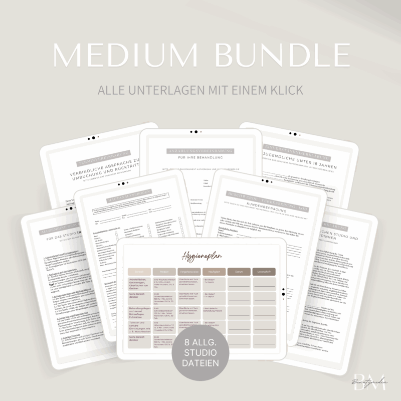 Bundle Medium Studiounterlagen