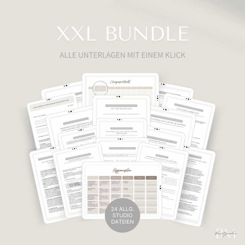 Bundle XXL Studiounterlagen