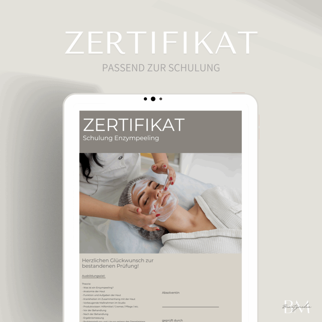 Das Enzympeeling ist eine sanfte, aber hochwirksame Methode zur Hauterneuerung, die auf natürlichen Enzymen basiert.