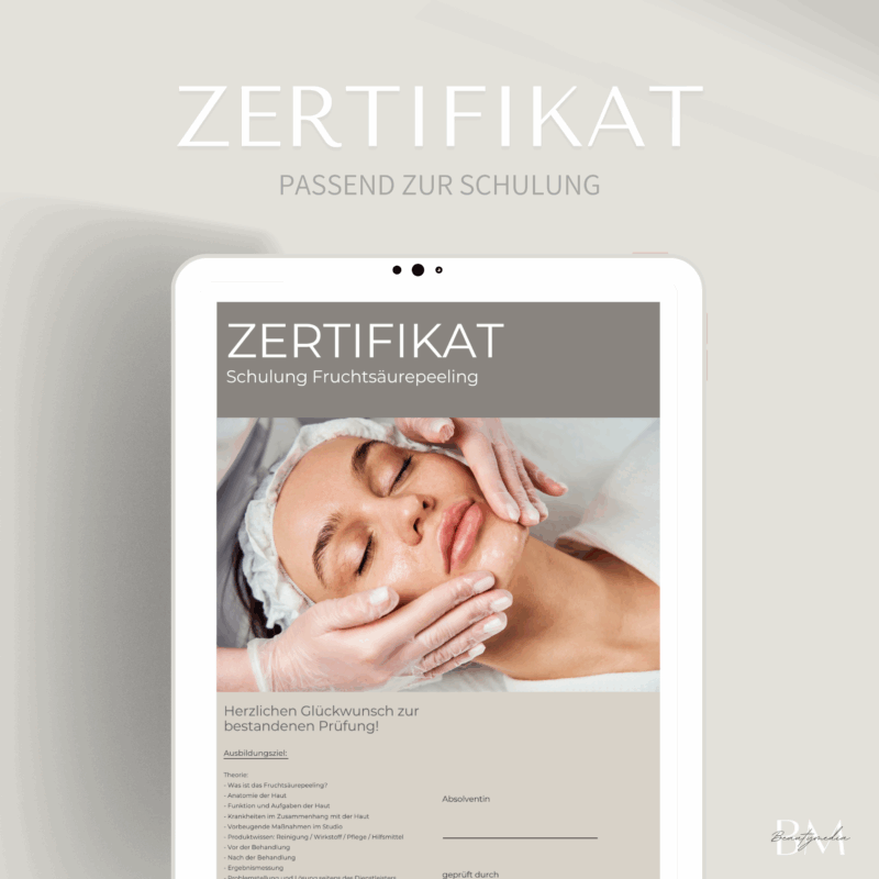 Das Fruchtsäurepeeling ist eine moderne und effektive kosmetische Behandlungsmethode zur sanften Entfernung abgestorbener Hautzellen, zur Verbesserung der Hautstruktur, zur Förderung der Zellerneuerung und zur Steigerung des allgemeinen Hautbildes.