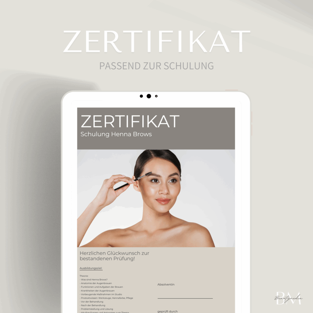 Henna Brows sind eine natürliche und trendbewusste Methode zur Betonung und Formgebung der Augenbrauen.