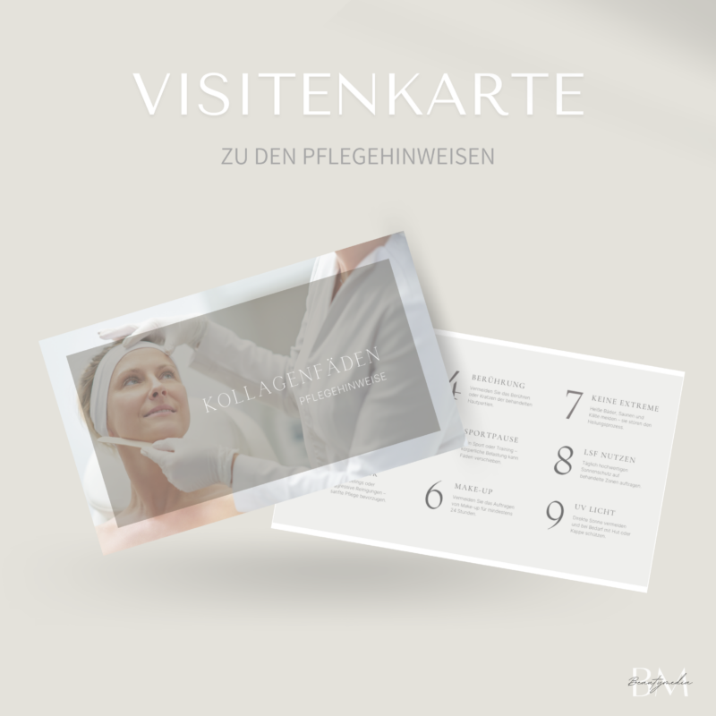 Kollagenfäden sind eine innovative Methode, um die Haut zu straffen und das Hautbild sichtbar zu verbessern.