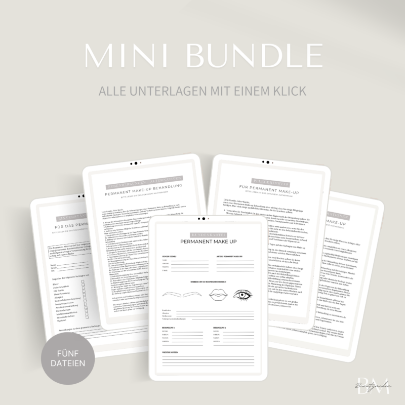 Mini Bundle - Permanent Make-up Behandlung