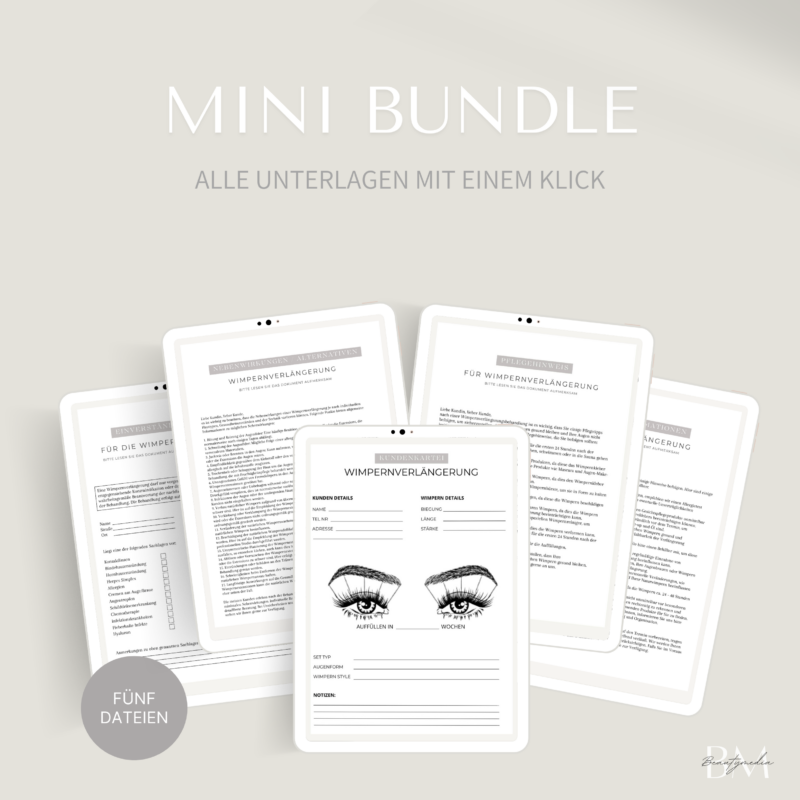 Mini Bundle - Wimpernverlängerung